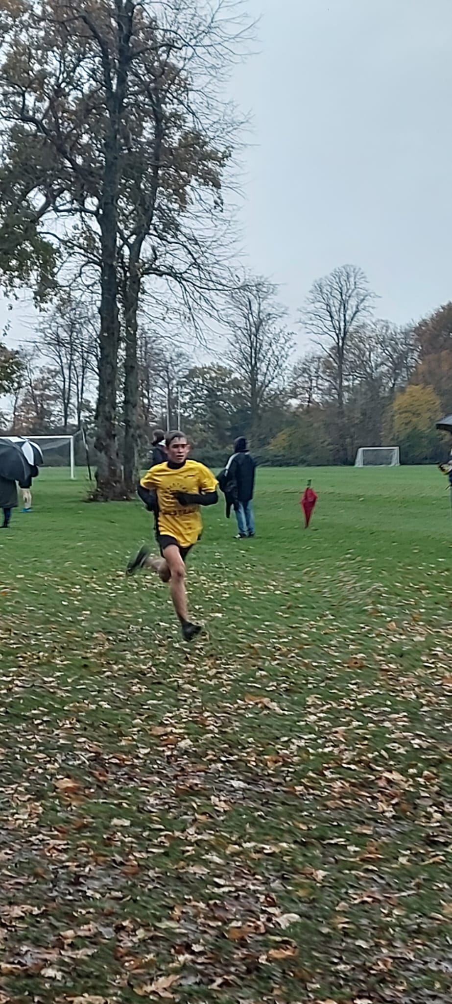 HRR juniors at Gosfield Cross Country
