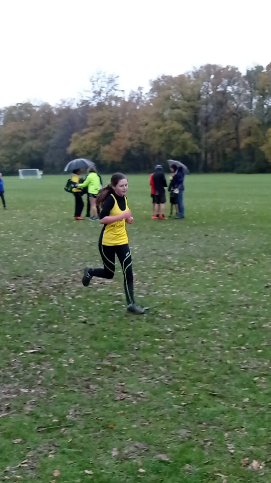 HRR juniors at Gosfield Cross Country