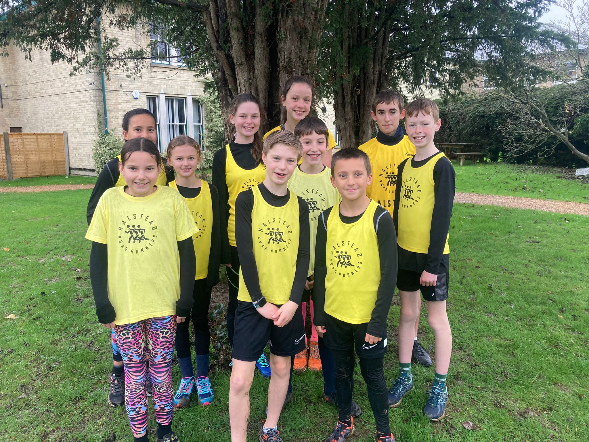 HRR juniors at Gosfield Cross Country