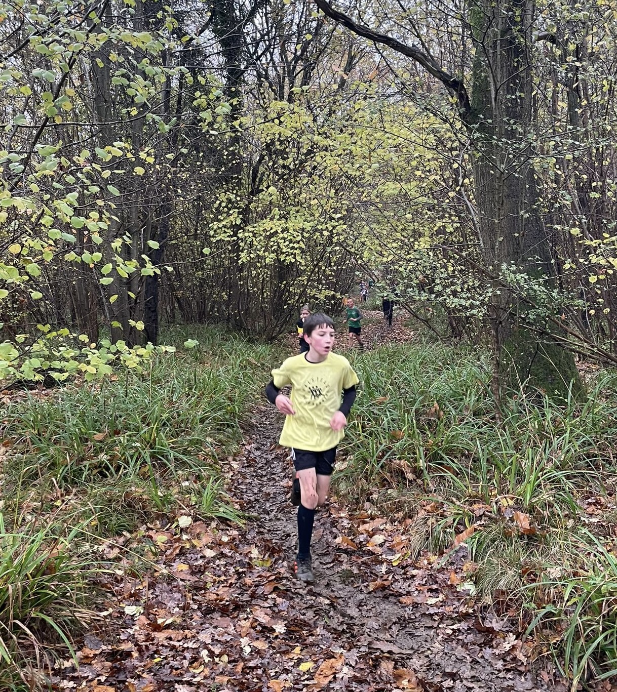 HRR juniors at Gosfield Cross Country