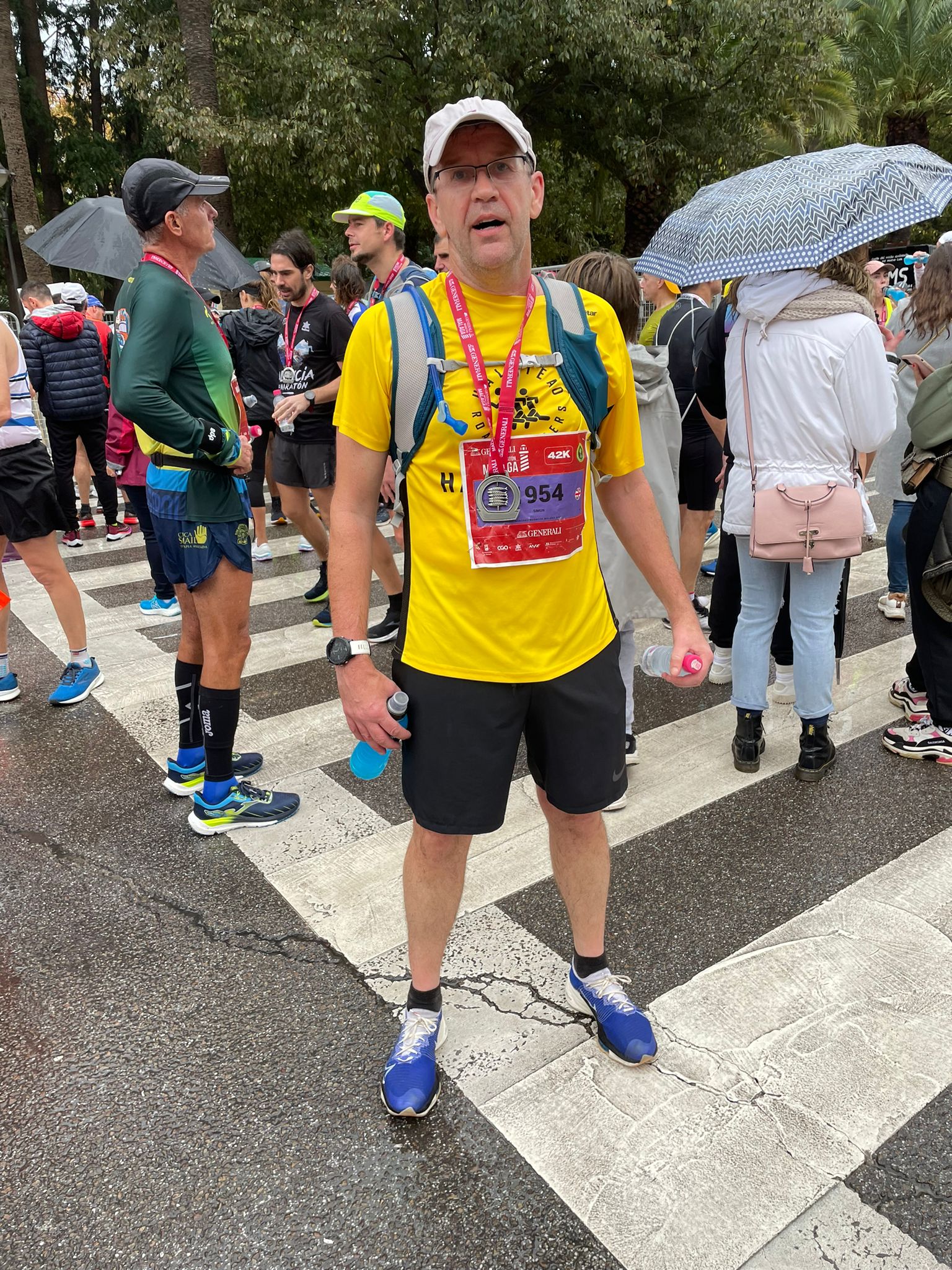 Simon Hillyard Malaga Marathon