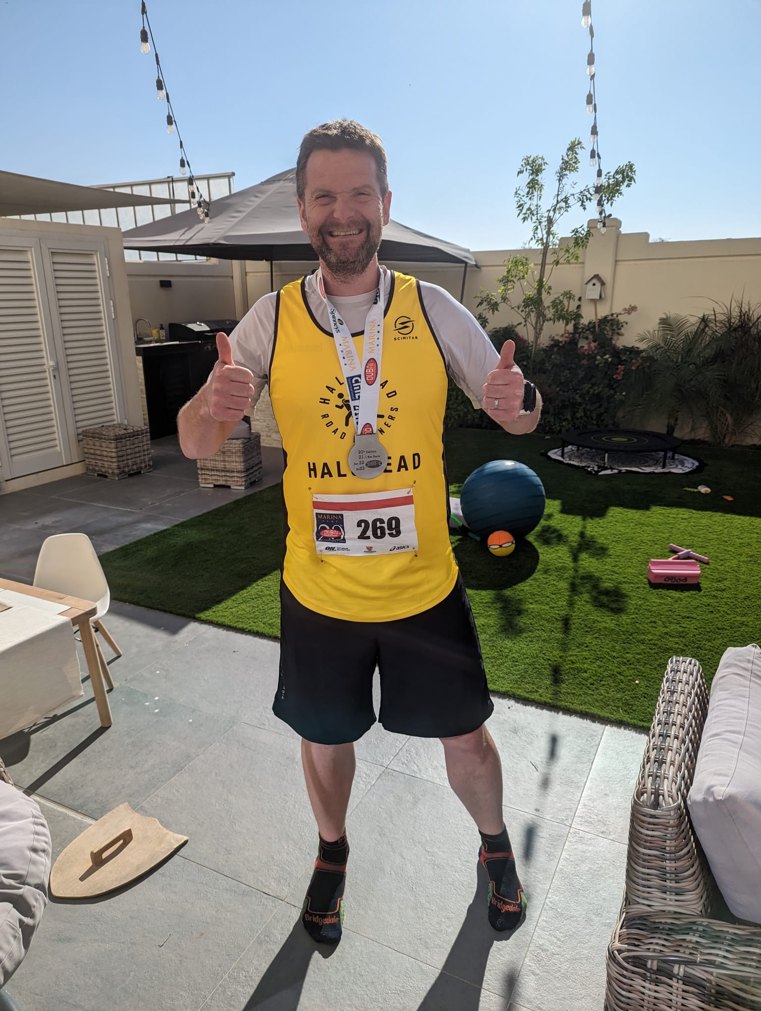 Ross Kemble - Dubai Half Marathon