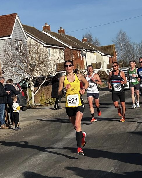 Great Bentley half marathon - Karen Pickering