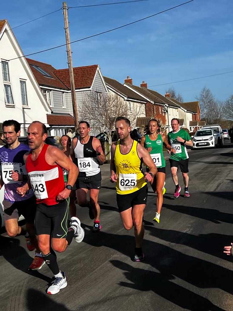 Great Bentley half marathon - Mike Smith