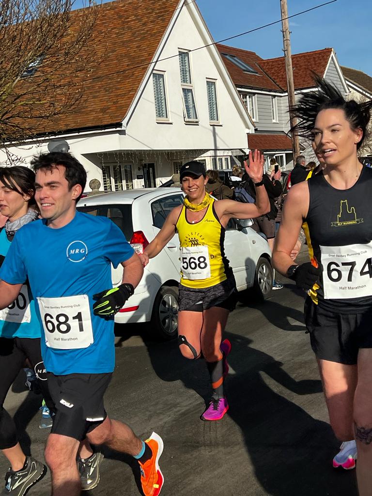 Great Bentley half marathon - Rachael Roughan