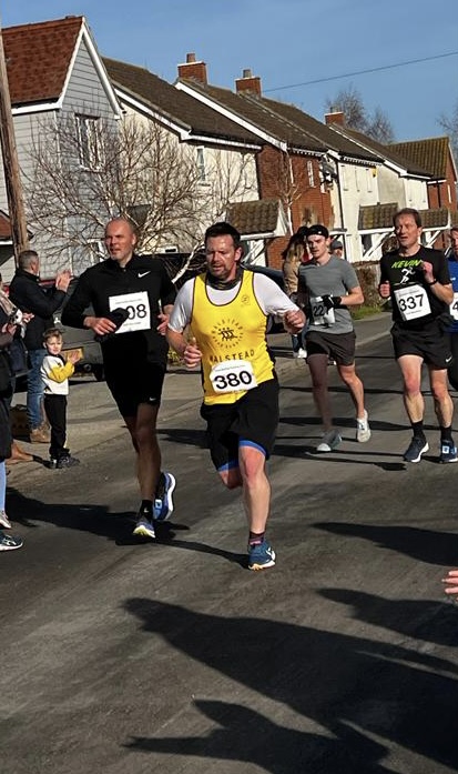 Great Bentley half marathon - Ross Kemble