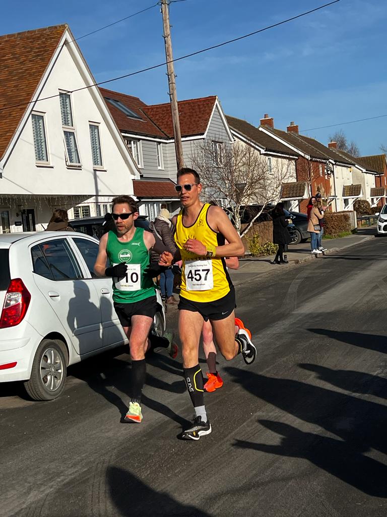 Great Bentley half marathon - Stephen Metson