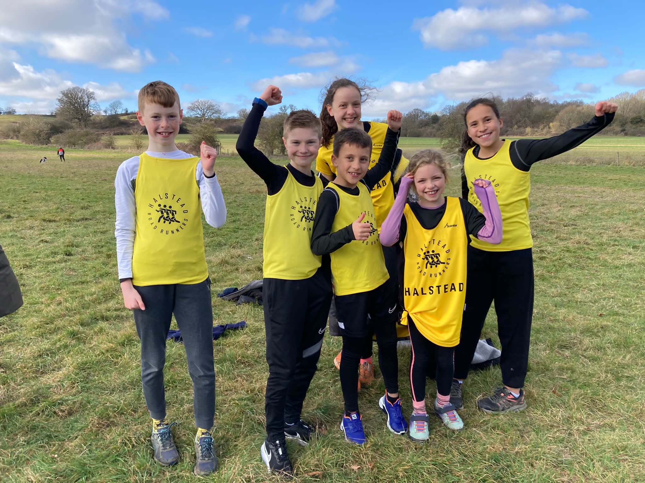 HRR Cross Country team - Hadleigh, Juniors