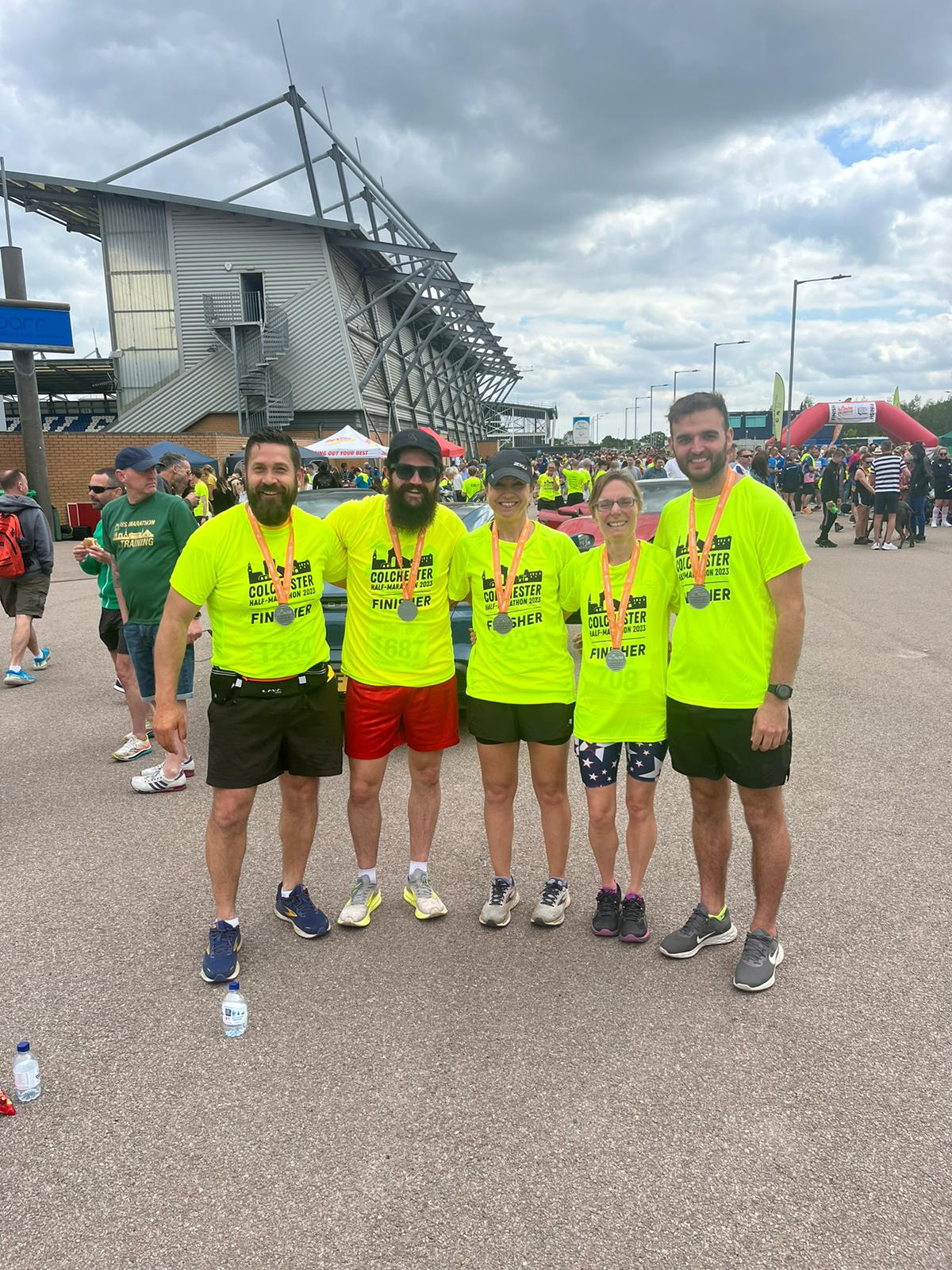 Colchster Half team