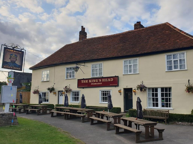 kings head pebmarsh